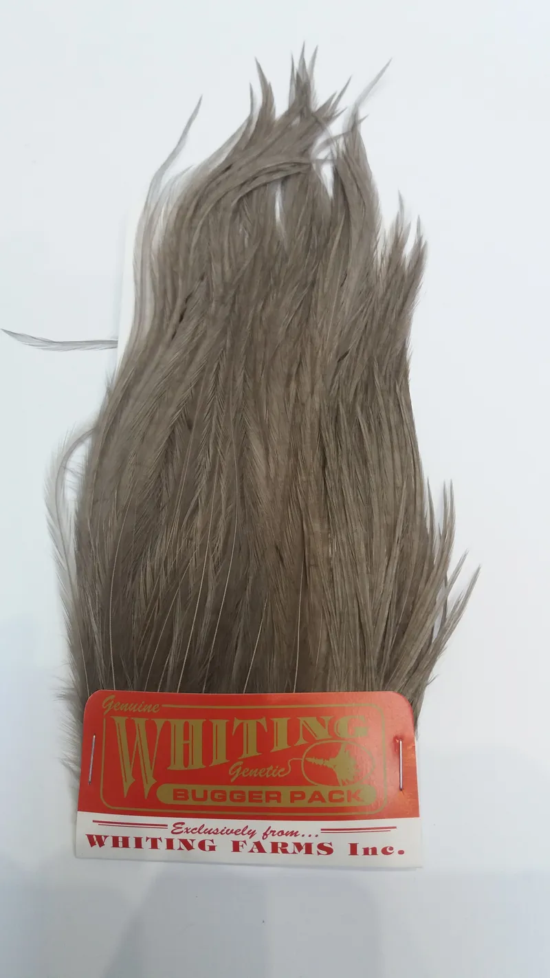 Whiting Bugger Pack in Medium Dun